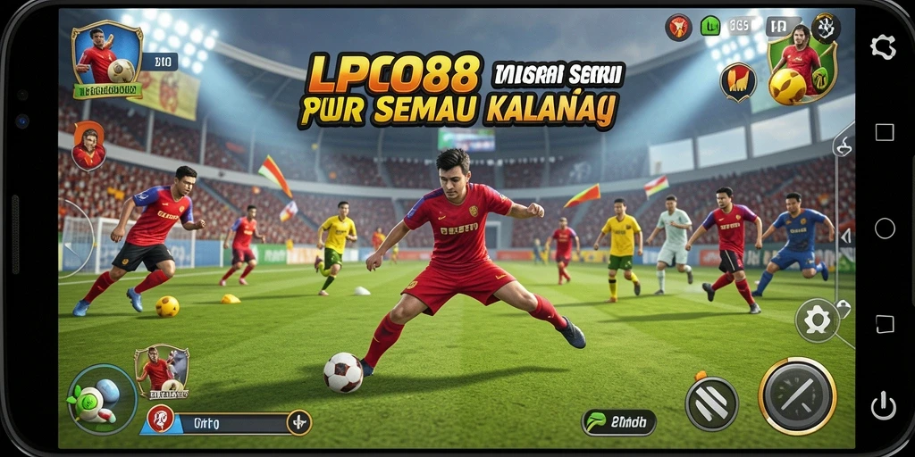 Screenshot gameplay LPO88 yang menunjukkan pertandingan seru.