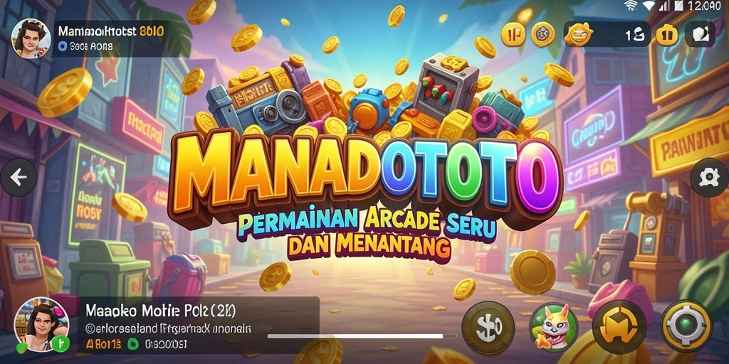 Tampilan gameplay seru dari MANADOTOTO yang menantang.